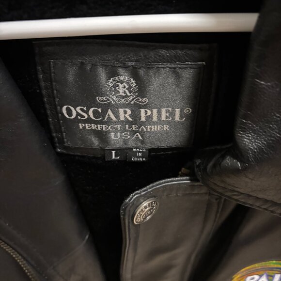 BNWT Oscar Piel Coors Rodeo Leather Jacket - Picture 2 of 6